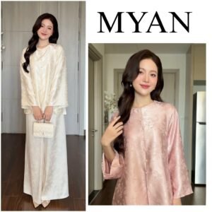 Đồ lam, pháp phục TRÚC TÂM đi lễ chùa, đi chơi dáng bà ba suông rộng, sang chảnh - Áo Dài Mỹ An