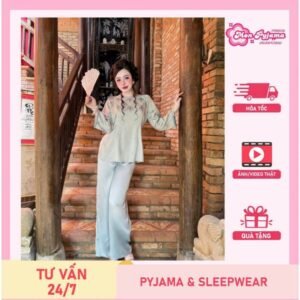 [SĂN HÀNG-HỎA TỐC]Pháp phục bộ bà ba,áo gấm truyền thống phối hợp quần lụa lạnh cao cấp(Size40-52kg)