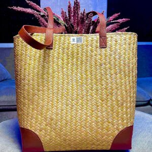 TÚI CỎ BÀNG THỜI TRANG XUẤT KHẨU | túi cói thời trang, túi đi biển đẹp