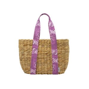 Cath Kidston - Straw Basket Bag | túi cói thời trang, túi đi biển