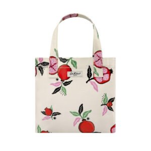 Cath Kidston - Túi đeo tay/Small Bookbag - Pomegranate - Cream -1049022 | túi xách nữ hàng hiệu, túi thời trang cao cấp