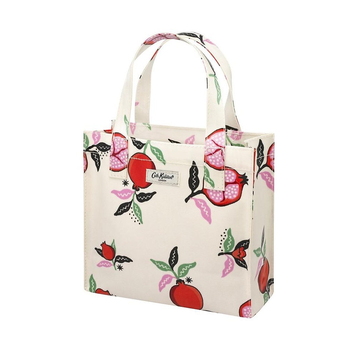 Cath Kidston - Túi đeo tay/Small Bookbag - Pomegranate - Cream -1049022 | túi xách nữ hàng hiệu, túi thời trang cao cấp
