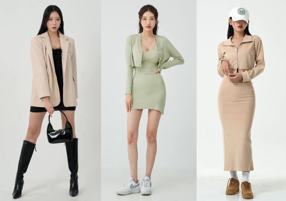 Phụ kiện đi kèm với chân váy có thể là 1 chiếc túi xách