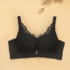 Áo Lót Nâng Ngực Nữ Không Gọng Bra Đệm Mút Mềm Dày LUPERI LU3AL860 Bản 3 Móc Chắc Chắn Phối Ren Cho Người Ngực Vừa Và Nhỏ