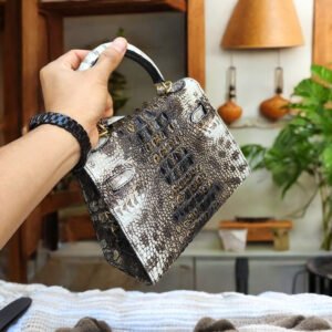 Túi xách nữ da cá sấu nguyên thủy | túi xách nữ cao cấp, túi độc lạ