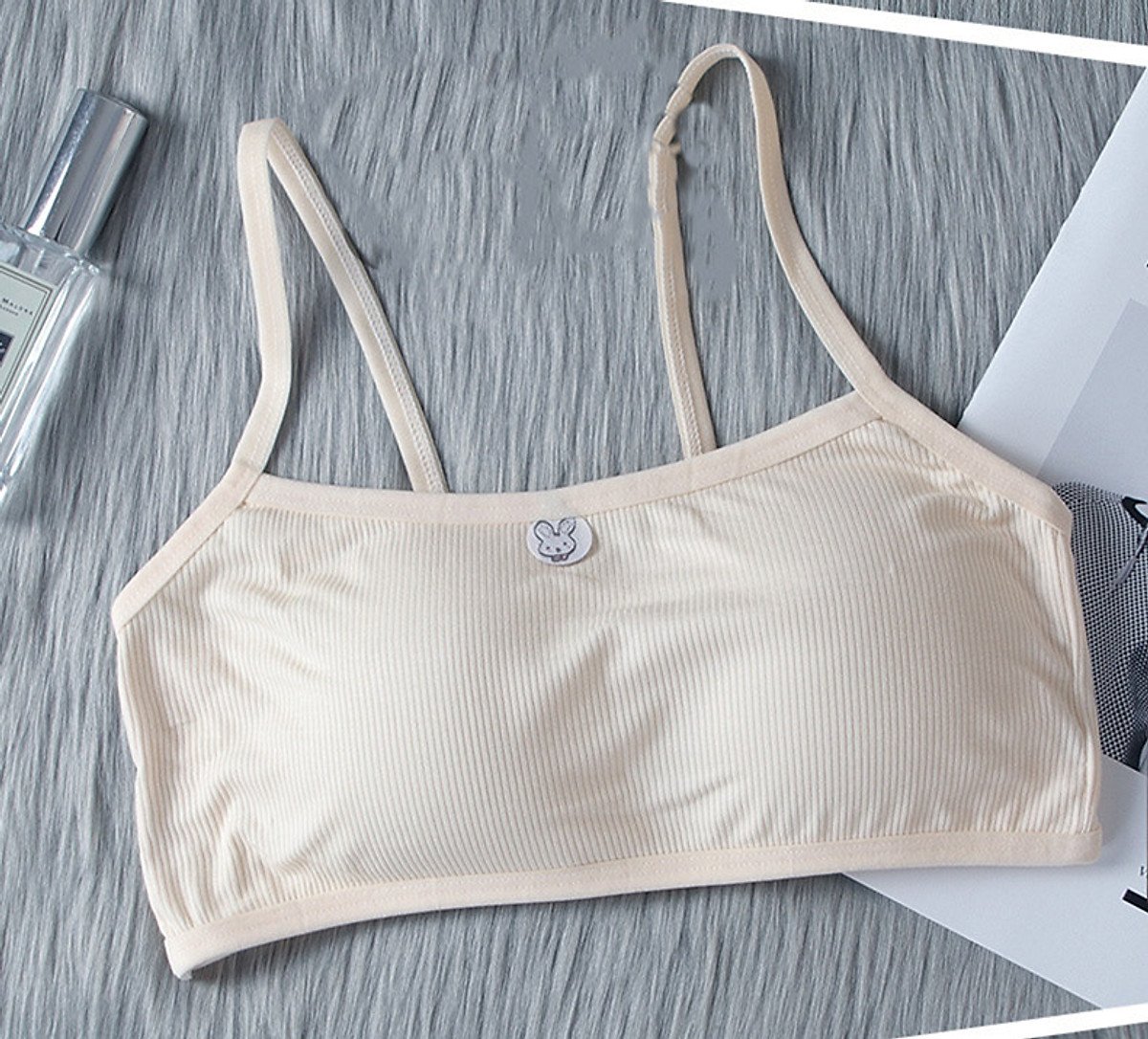 Combo 5 áo lót học sinh tuổi dậy thì cấp 1, 2, 3 - vải cotton tăm mềm mát thoải mái - phù hợp với các bạn nữ dưới 53kg