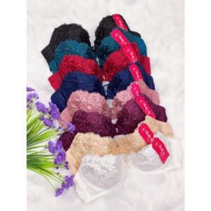 Áo Lót Nữ Cài Trước Mút Mỏng Có Gọng Thêu Hoa Lady 518 – Thanh Lịch, Nâng Đỡ Dịu Êm