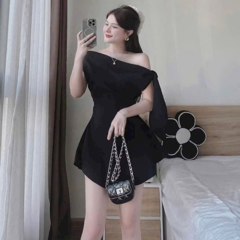 💃 ĐẦM TRỄ VAI BIGSIZE (MS 3005) - Quyến Rũ Và Tinh Tế 💃