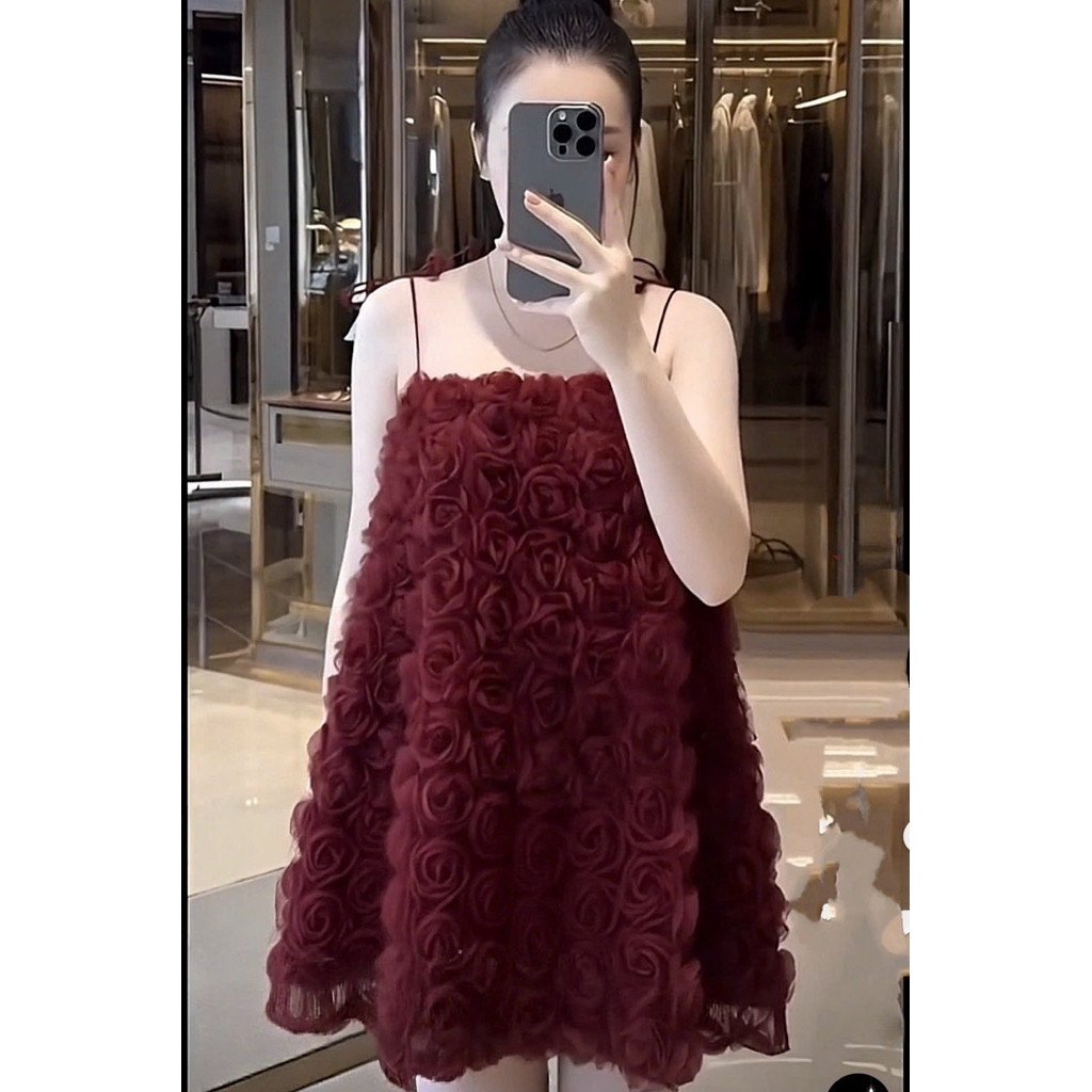 HA70- VÁY - ÁO hai dây thiết kế Bigsize