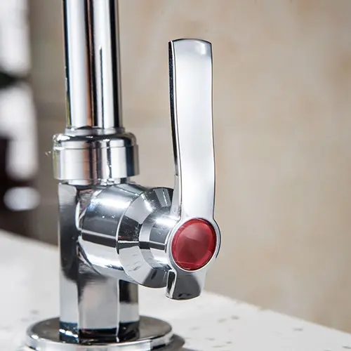 Vòi rửa chén, vòi rửa bát một đường đường nước lạnh cao cấp VRB901 kèm đôi dây cấp inox - Hàng GIORMANI bảo hành 12 tháng