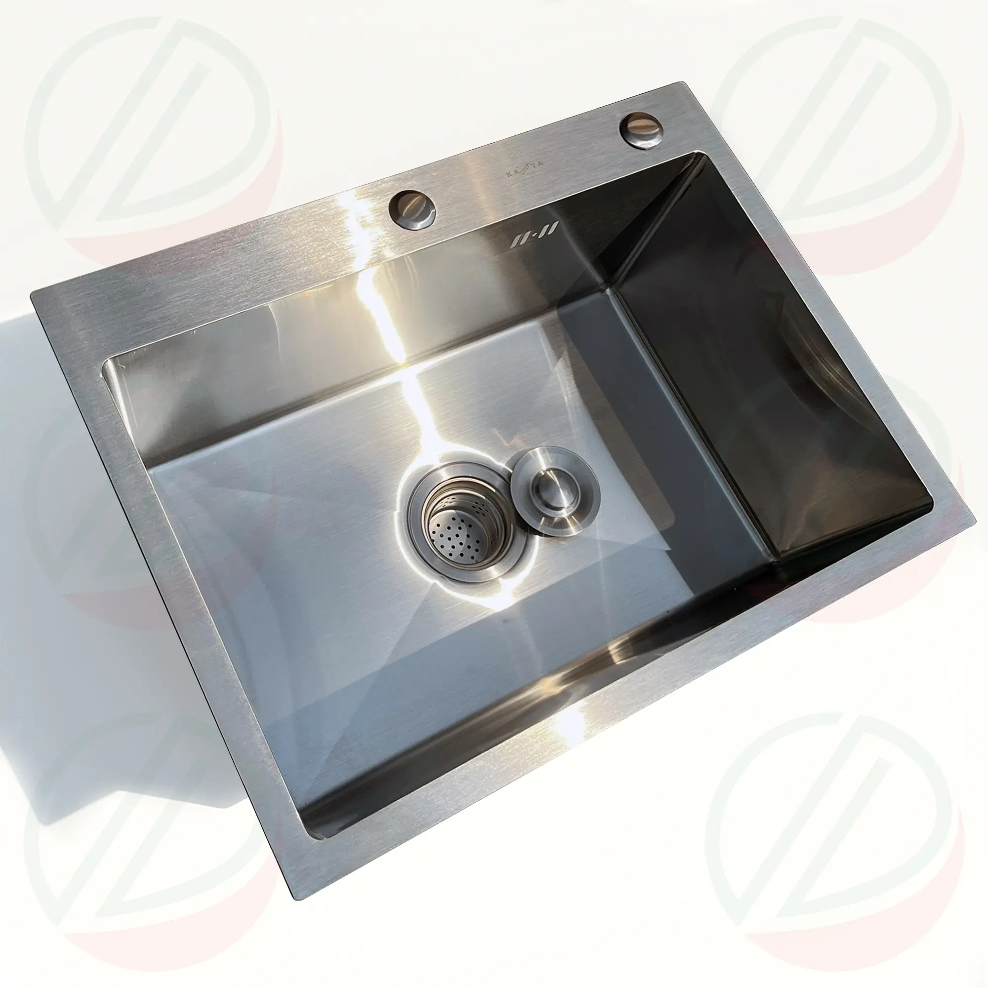 COMBO Chậu Rửa Bát Inox 1 Hộc Kèm Vòi Nhiều Kích Thước 60 Đến 90cm - Chậu đủ xi phông, 2 lựa chọn vòi, tặng 2 món phụ kiện