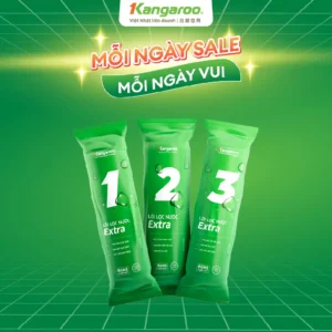 [ IH ] Combo 3 lõi lọc 123 Kangaroo (1 lõi số 1 - 1 lõi số 2 - 1 lõi số 3).