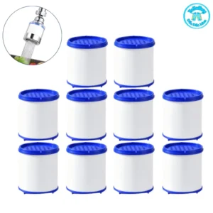 Combo 20 Lõi Lọc Nước Chất Liệu Bông PP Khử Khuẩn - Lõi Lọc Thay Thế Dành Cho Vòi Nước