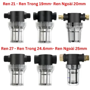 Bộ Lọc Nước Đầu Nguồn Cho Máy Rửa ,Lọc Nước Sinh Hoạt Gia Đình,Lưới Lọc Thô Lọc Rác Inox 100 Mesh