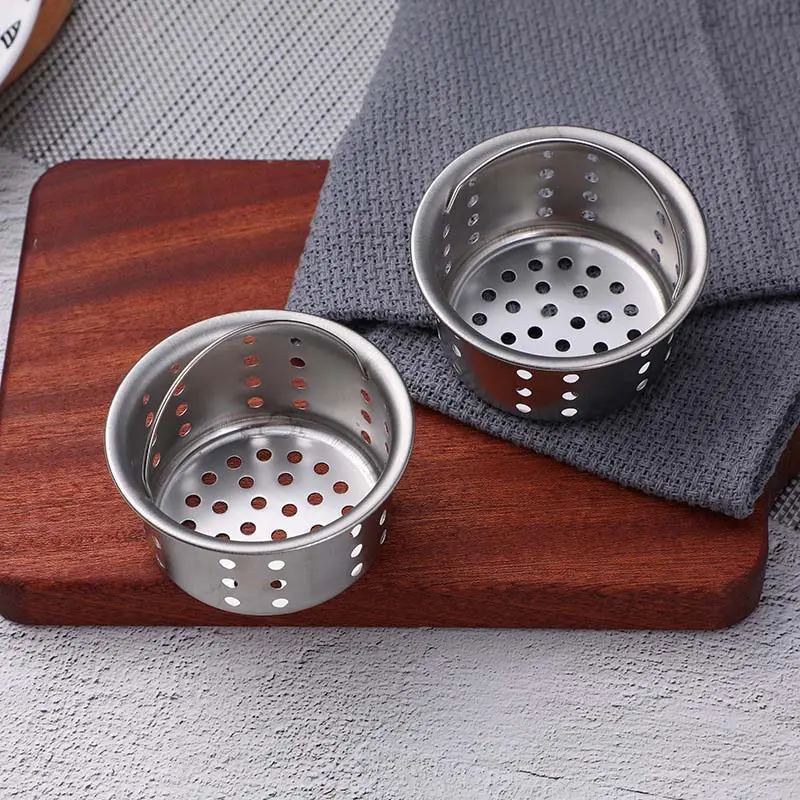 Rổ lọc rác bồn rửa bằng kim loại, lưới lọc bồn rửa, bộ lọc bồn rửa chén.