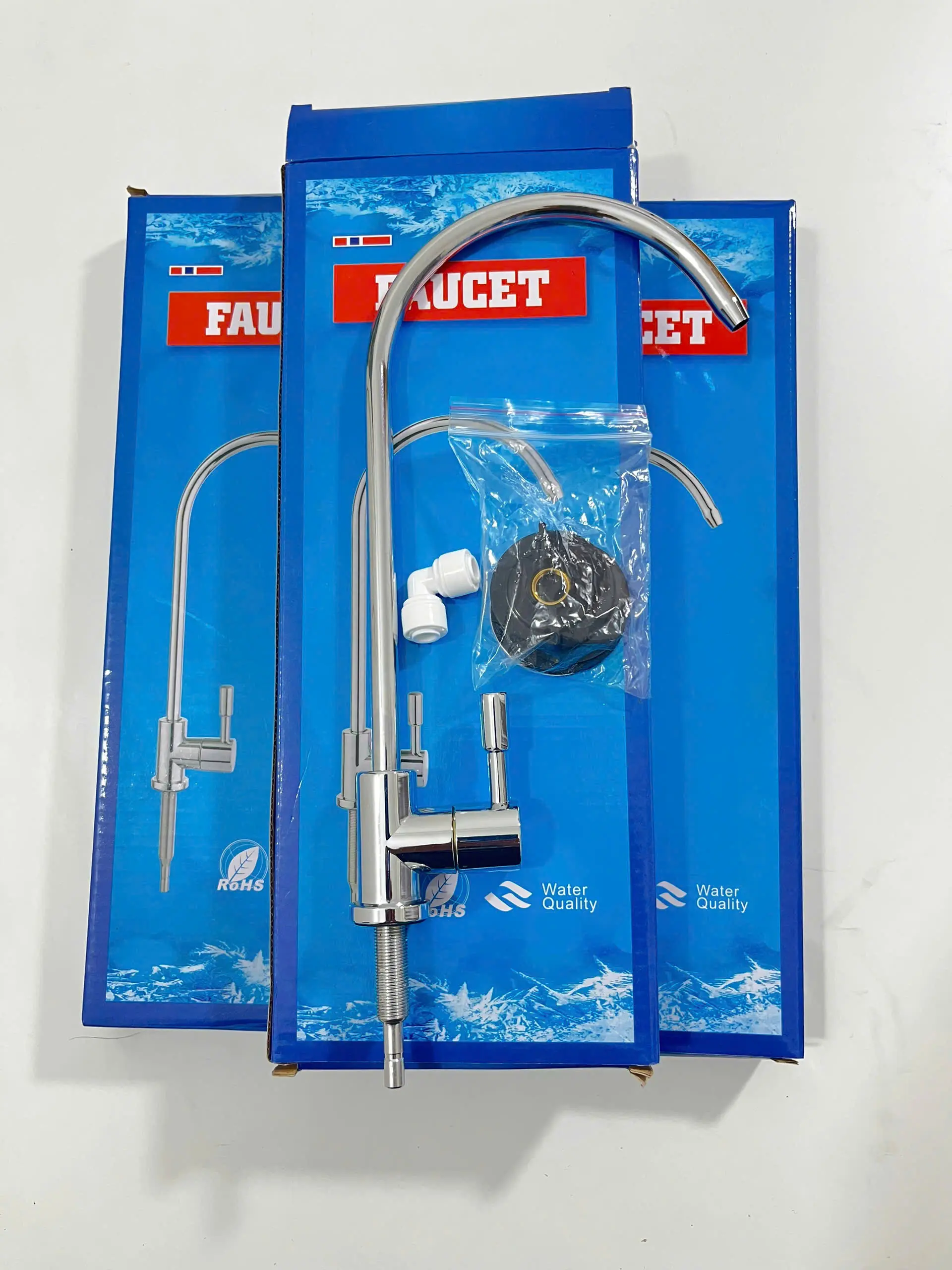 Vòi máy lọc nước Inox 304 , Tặng cút nối nối nha,nh suamay loc nuoc may voimay