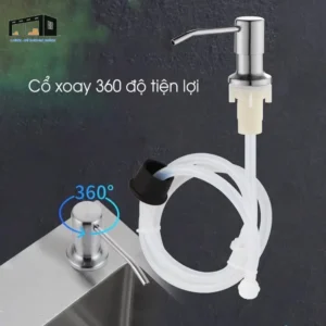Vòi dẫn bơm hút xịt nước rửa chén dầu rửa bát gắn bồn rửa bát tiện lợi thông minh boloc voinuoc