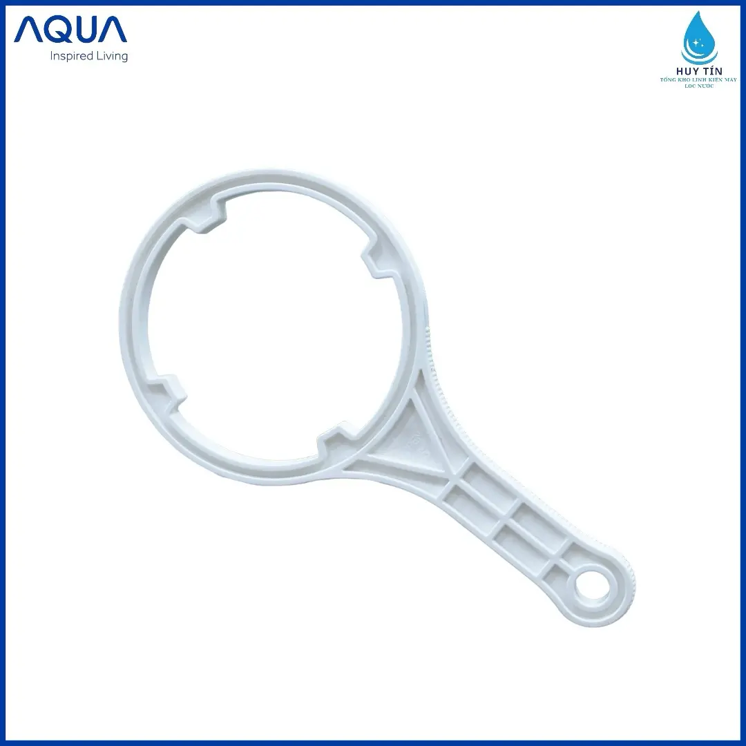 { Tặng Kèm Tay Vặn } Bộ lọc sinh hoạt AQUA 3 cốc 10 inch {đã kèm bộ lõi lọc 123} lọc chặn đầu nguồn chính hãng aqua