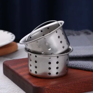 Rổ lọc rác bồn rửa bằng kim loại, lưới lọc bồn rửa, bộ lọc bồn rửa chén.