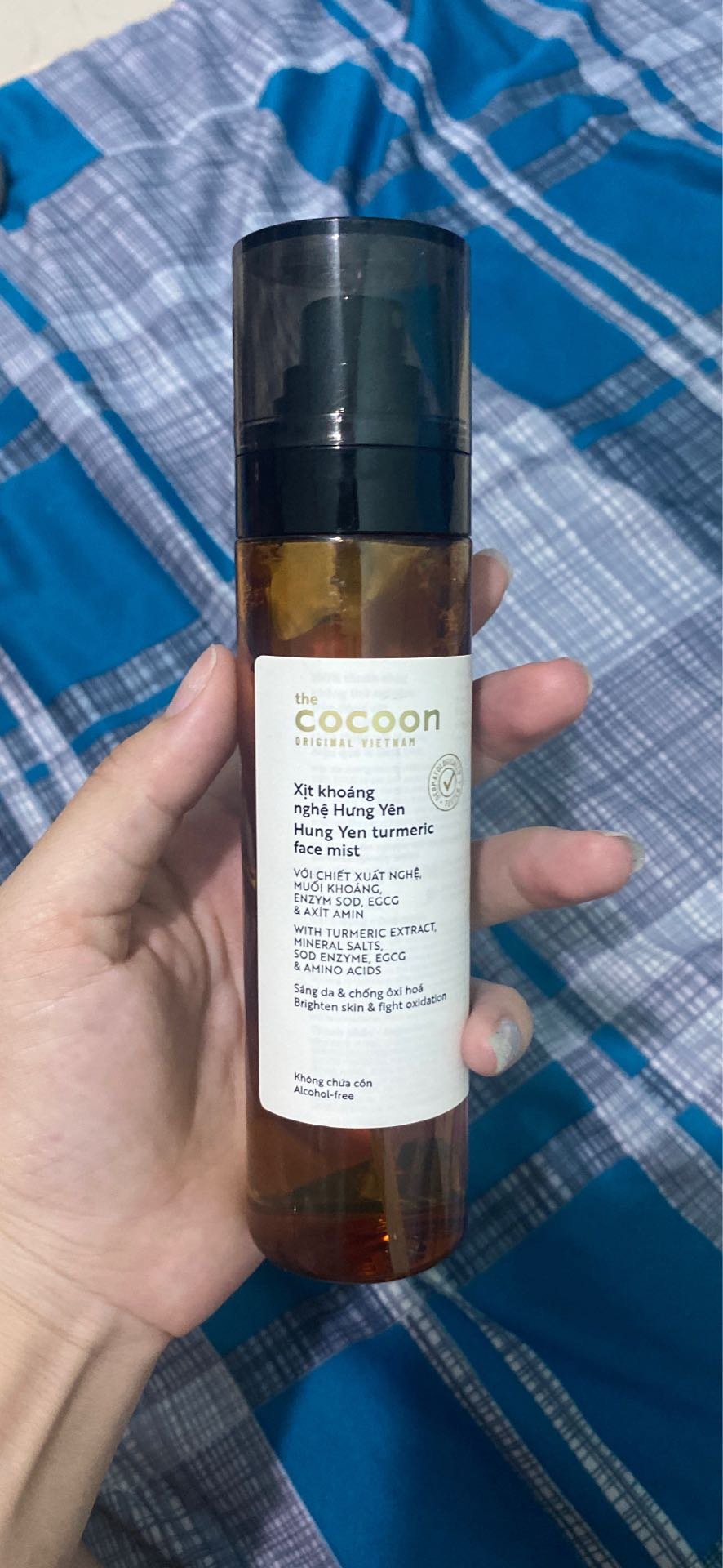 Xịt Khoáng Cocoon Nghệ Hưng Yên Giúp Sáng Da 130ml