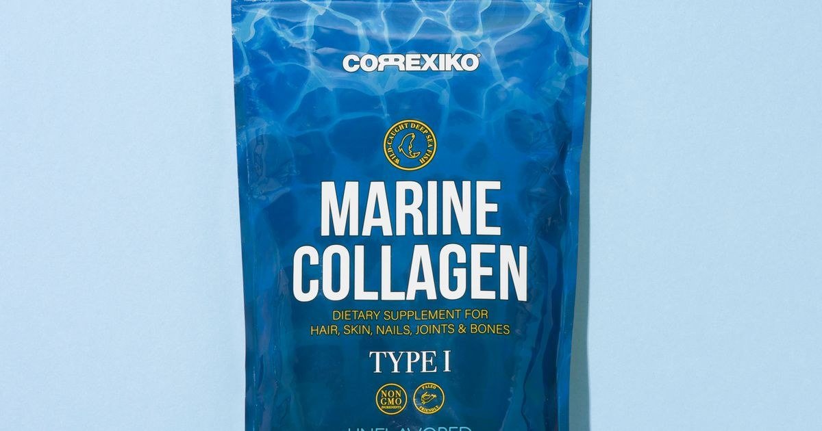 Sản phẩm collagen làm đẹp da dạng bột đóng gói