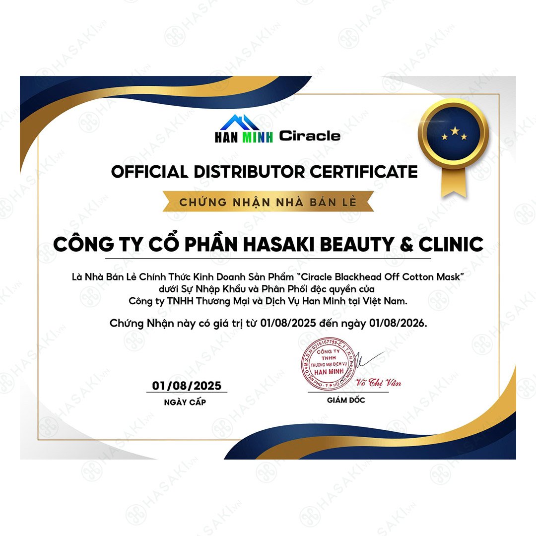 Miếng Dán Ciracle Hỗ Trợ Hút Và Đẩy Mụn Đầu Đen (1 Miếng)