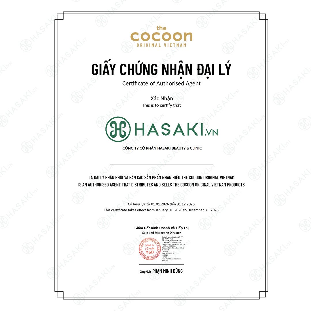 Xịt Khoáng Cocoon Nghệ Hưng Yên Giúp Sáng Da 130ml