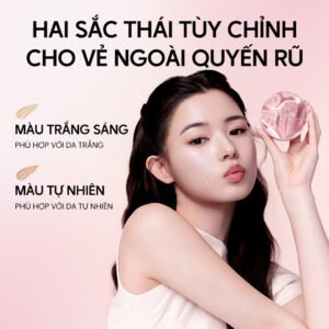 Combo 2 Phấn Nước Hexze 2 Trong 1 Kèm Phấn Phủ - Trắng Sáng 13g+6.5g