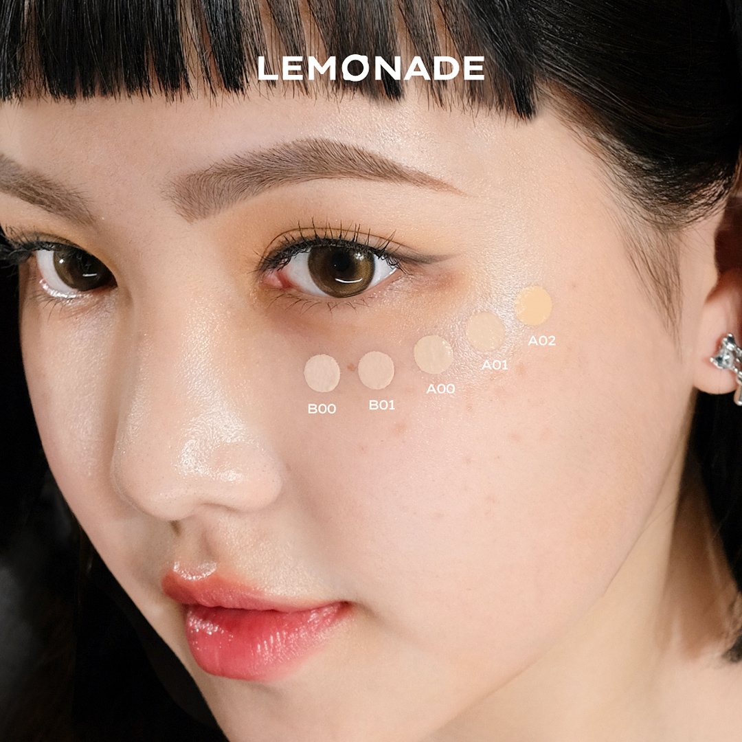 Kem Che Khuyết Điểm Lemonade Màu A00 - Da Trắng Sáng 3g (Mới)