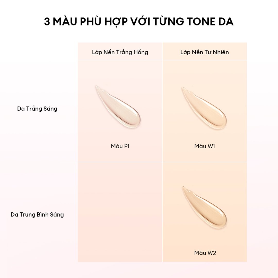 Phấn Nước Colorkey Chống Nắng Kiềm Dầu W2 Trung Bình Sáng 11g