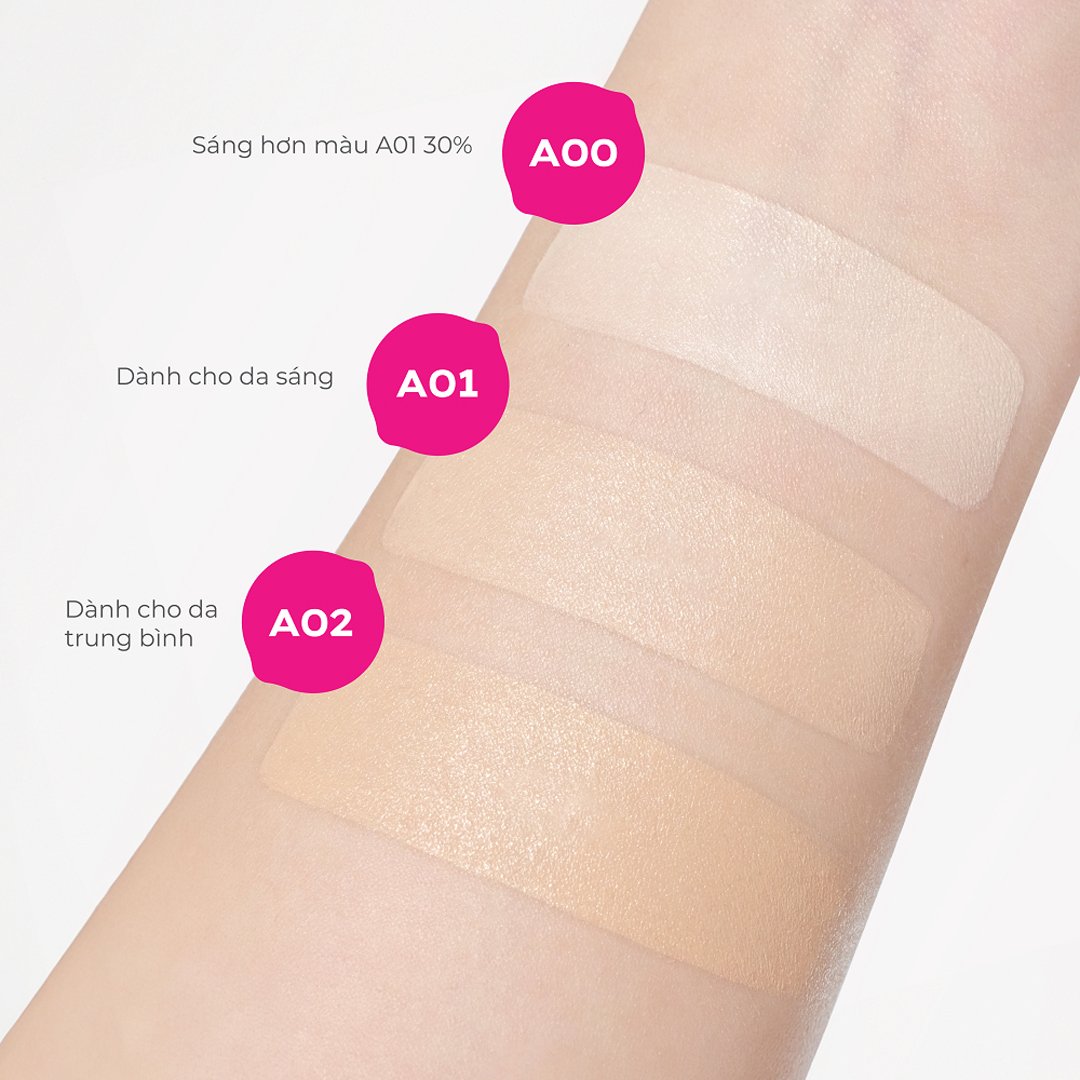 Phấn Nước Đơn Lemonade A02 Natural 15g (Vỏ Mới)