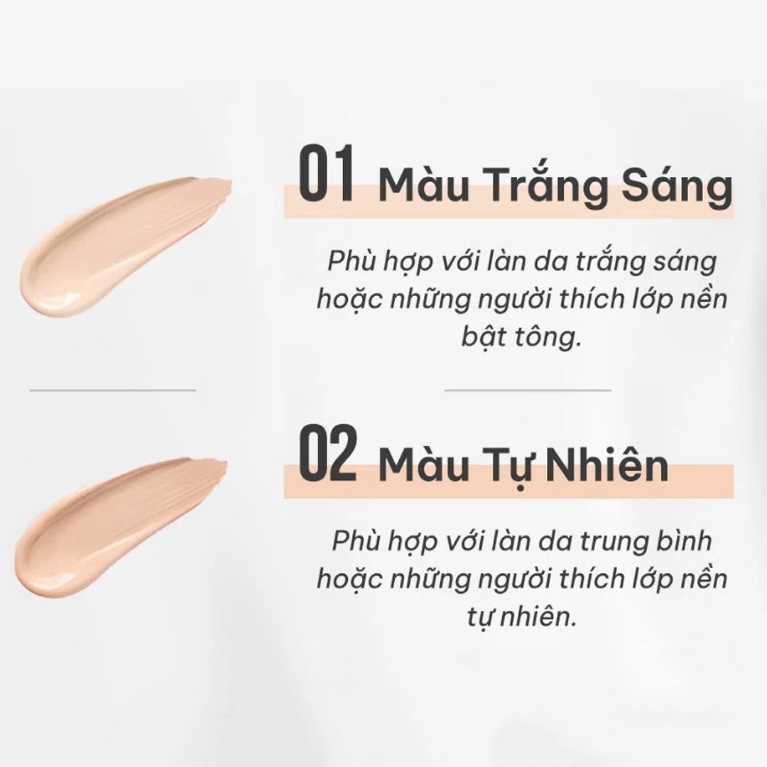 Phấn Nước Hexze Lâu Trôi Mịn Đẹp - Màu Trắng Sáng 15g