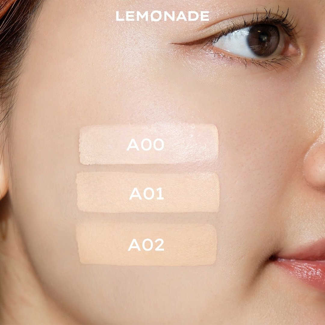 Phấn Nước Lemonade Mỏng Nhẹ Kiềm Dầu A02 Medium Light 15g