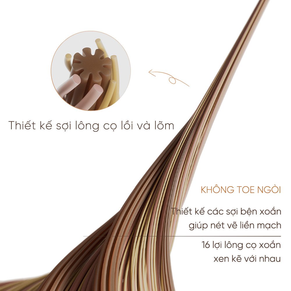 Bút Kẻ Mắt Nước Judydoll Siêu Mảnh - 02 Nâu Đậm 0.4g (Mới)