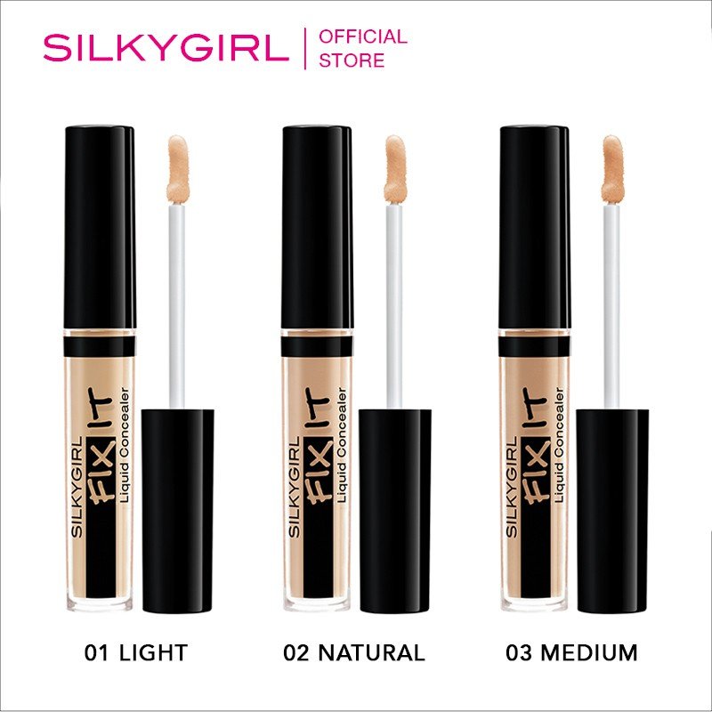 Kem Che Khuyết Điểm Silkygirl 02 Natural Tông Tự Nhiên 2ml