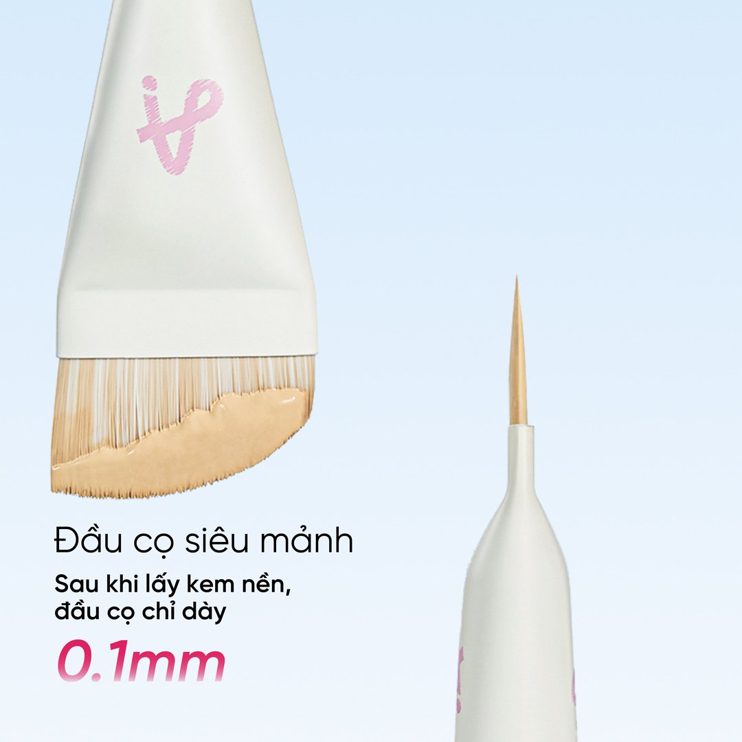 Cọ Tán Nền Amortals Tiên Cá Đầu Vát Che Phủ Tự Nhiên