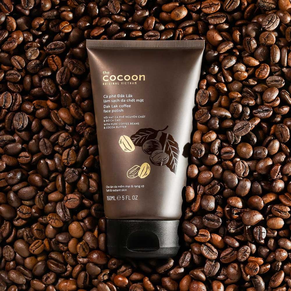 Combo Cocoon Tẩy Da Chết Mặt Cà Phê Đắk Lắk 150ml + Nước Tẩy Trang Bí Đao 140ml