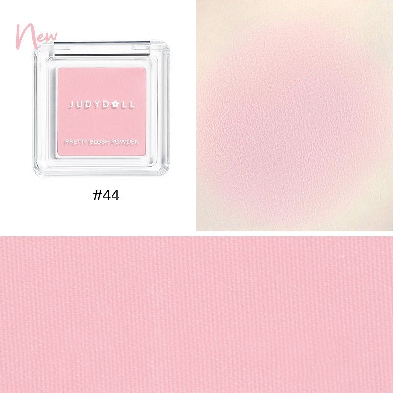 Combo Judydoll Bảng Highlight Và Tạo Khối 01 Tông Lạnh & Phấn Má Hồng 44 Hồng Sữa 9g+2g