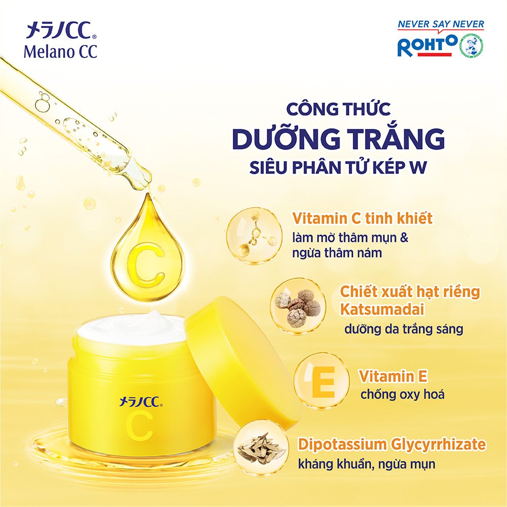 Combo Melano CC Dung Dịch 170ml + Gel Dưỡng Sáng Da, Mờ Thâm Sạm 100g