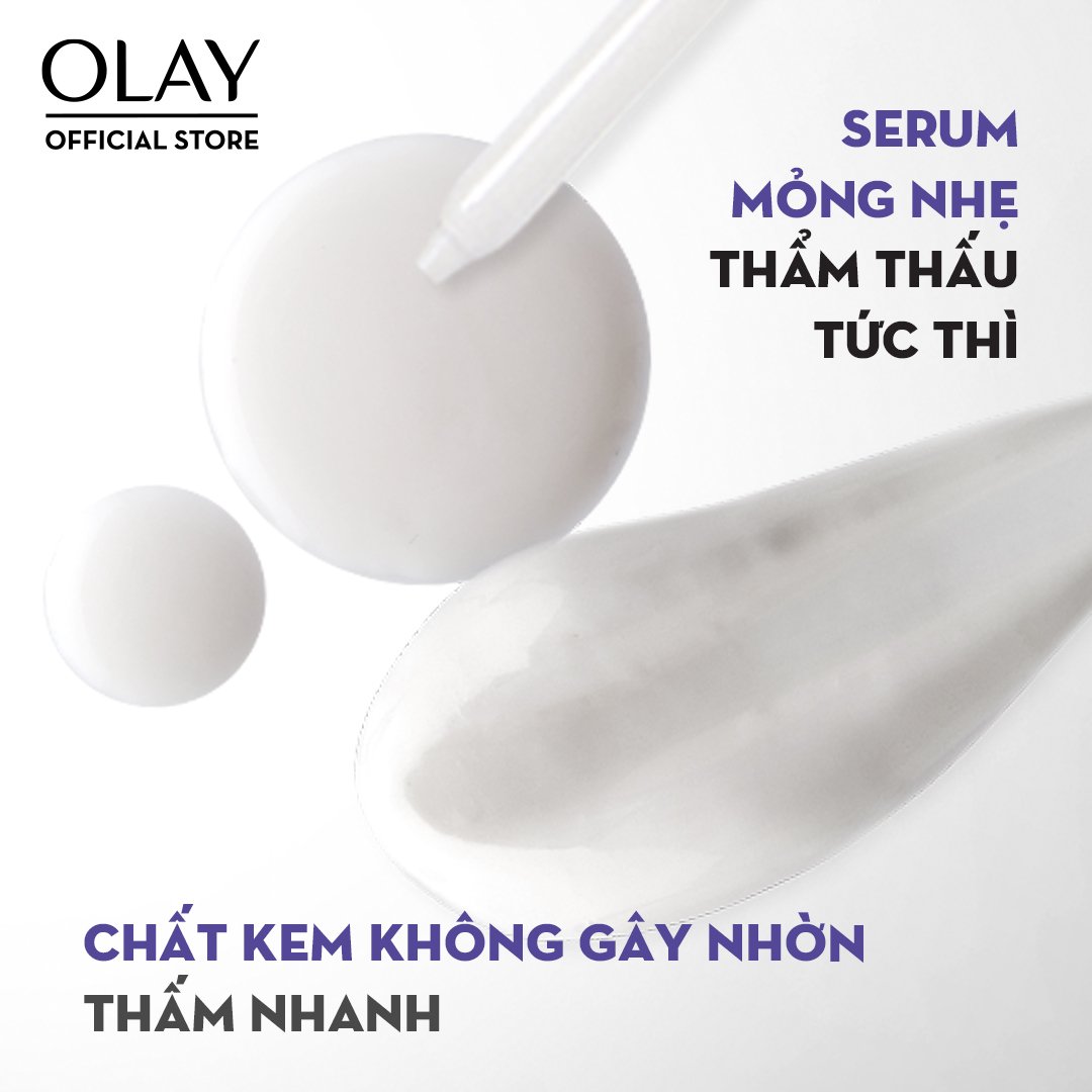 Combo Olay Serum & Kem Dưỡng Chiết Xuất Retinol24 Ngừa Lão Hóa Ban Đêm 30ml+50g
