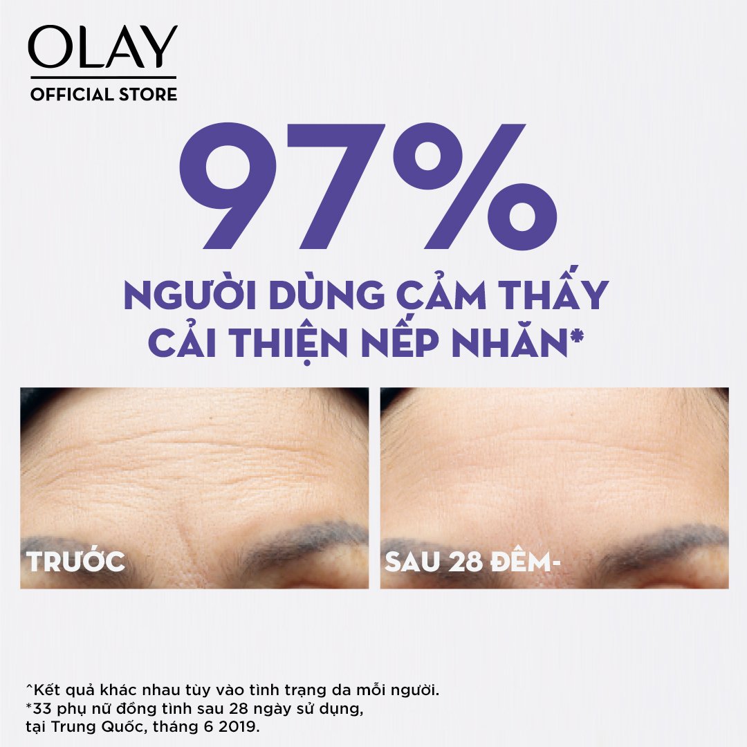 Combo Olay Serum & Kem Dưỡng Chiết Xuất Retinol24 Ngừa Lão Hóa Ban Đêm 30ml+50g