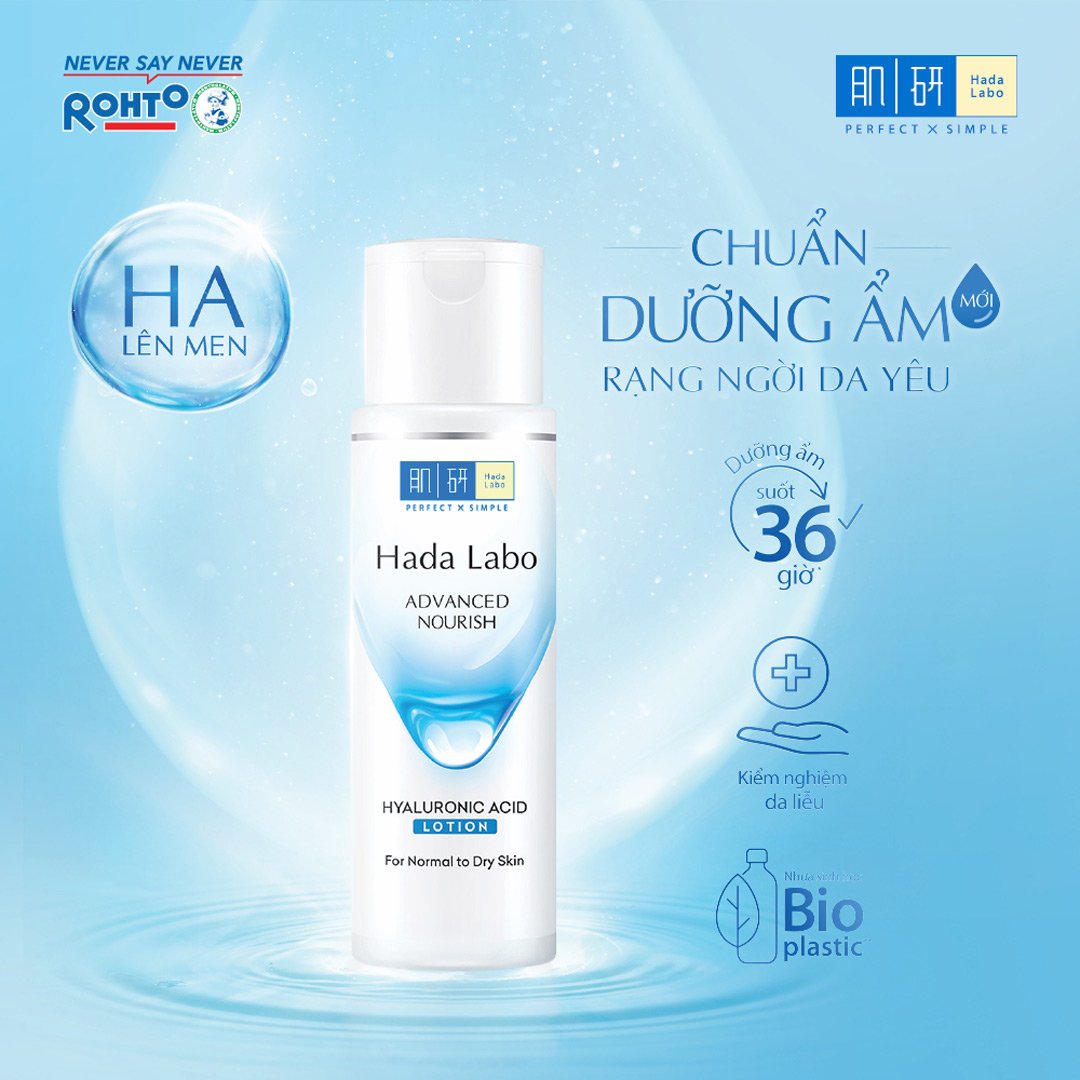 Combo Hada Labo Kem Rửa Mặt & Lotion Dưỡng Ẩm Da Thường