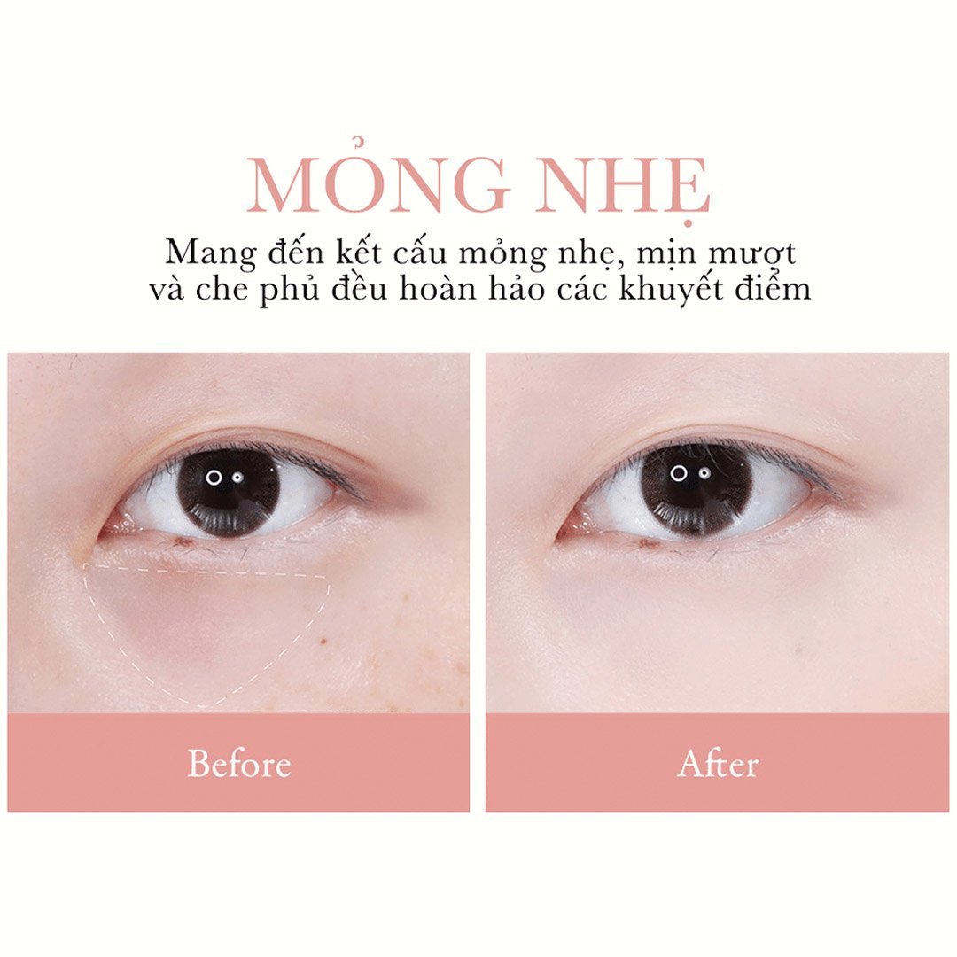 Combo 2 Che Khuyết Điểm Aperire Mỏng Nhẹ Lâu Trôi - 02 Warm 4.5ml