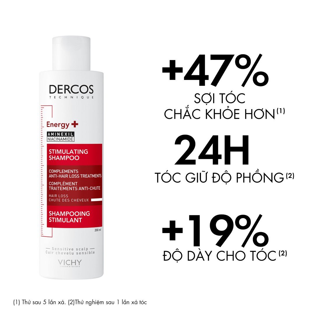 Dầu Gội Vichy Ngăn Ngừa & Giảm Rụng Tóc 200ml