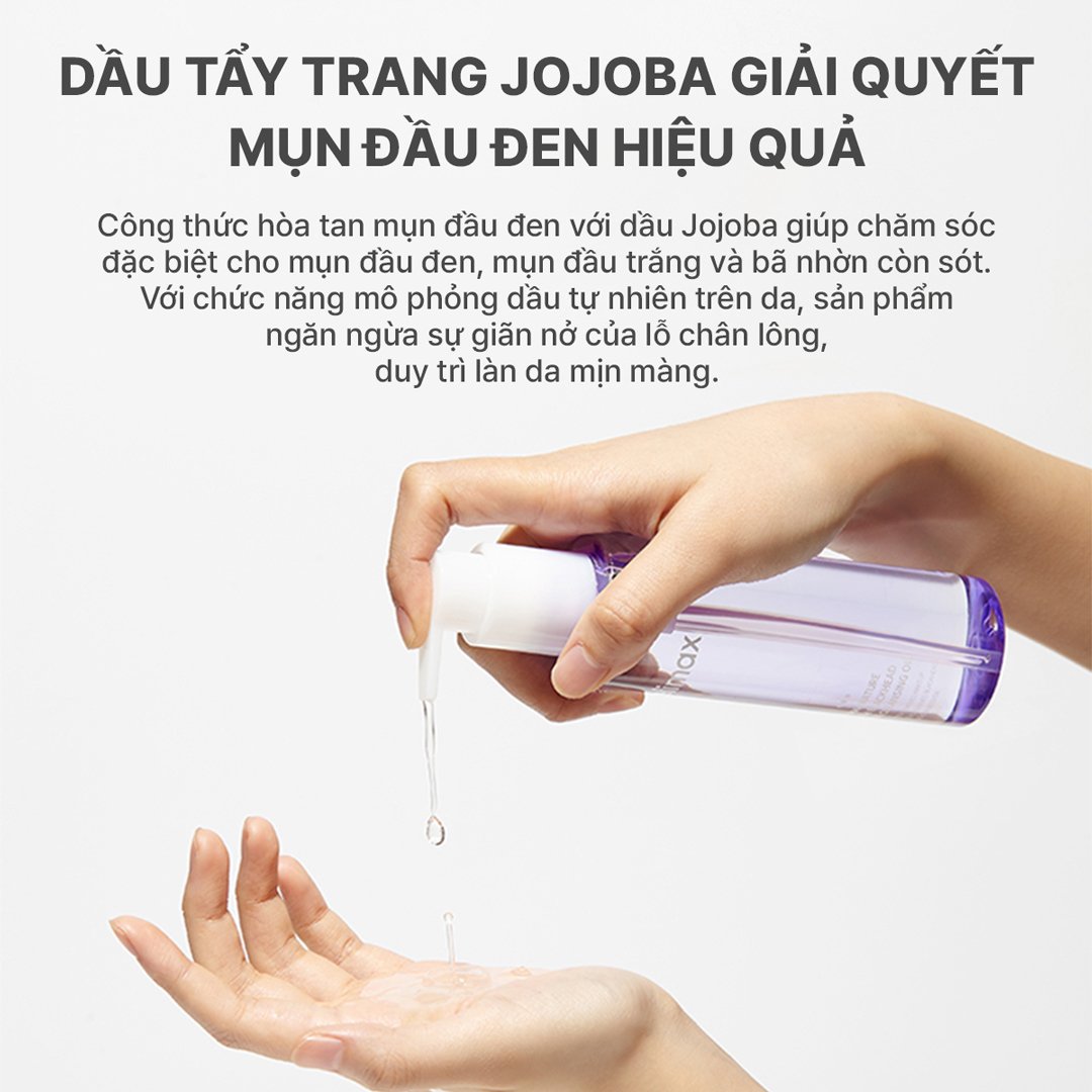 Dầu Tẩy Trang Celimax Sạch Sâu, Giảm Mụn Đầu Đen 150ml