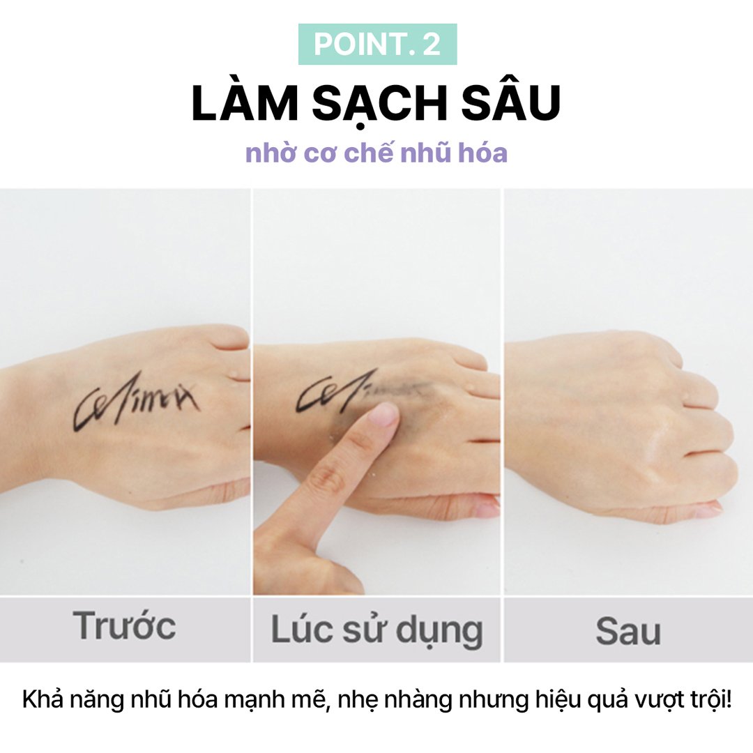 Dầu Tẩy Trang Celimax Sạch Sâu, Giảm Mụn Đầu Đen 150ml