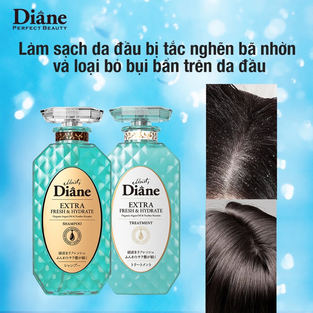 Dầu Xả Diane Sạch Dầu Và Tươi Mát Da Đầu 450ml