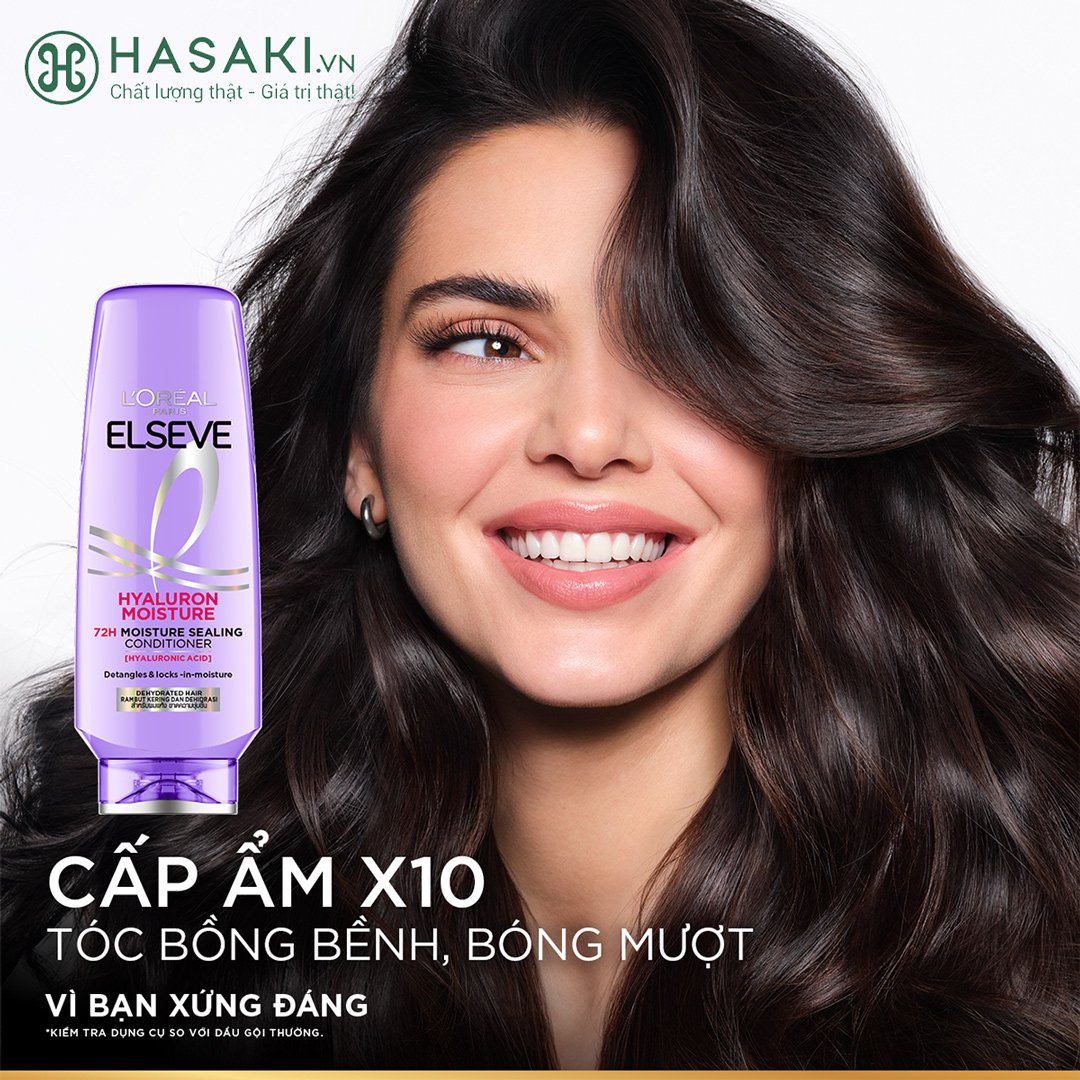 Dầu Xả L'Oreal Tóc Phồng Bồng Bềnh Cho Da Đầu Khô 375ml