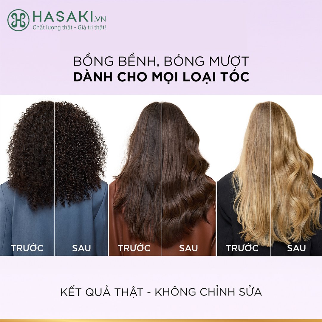 Dầu Xả L'Oreal Tóc Phồng Bồng Bềnh Cho Da Đầu Khô 375ml