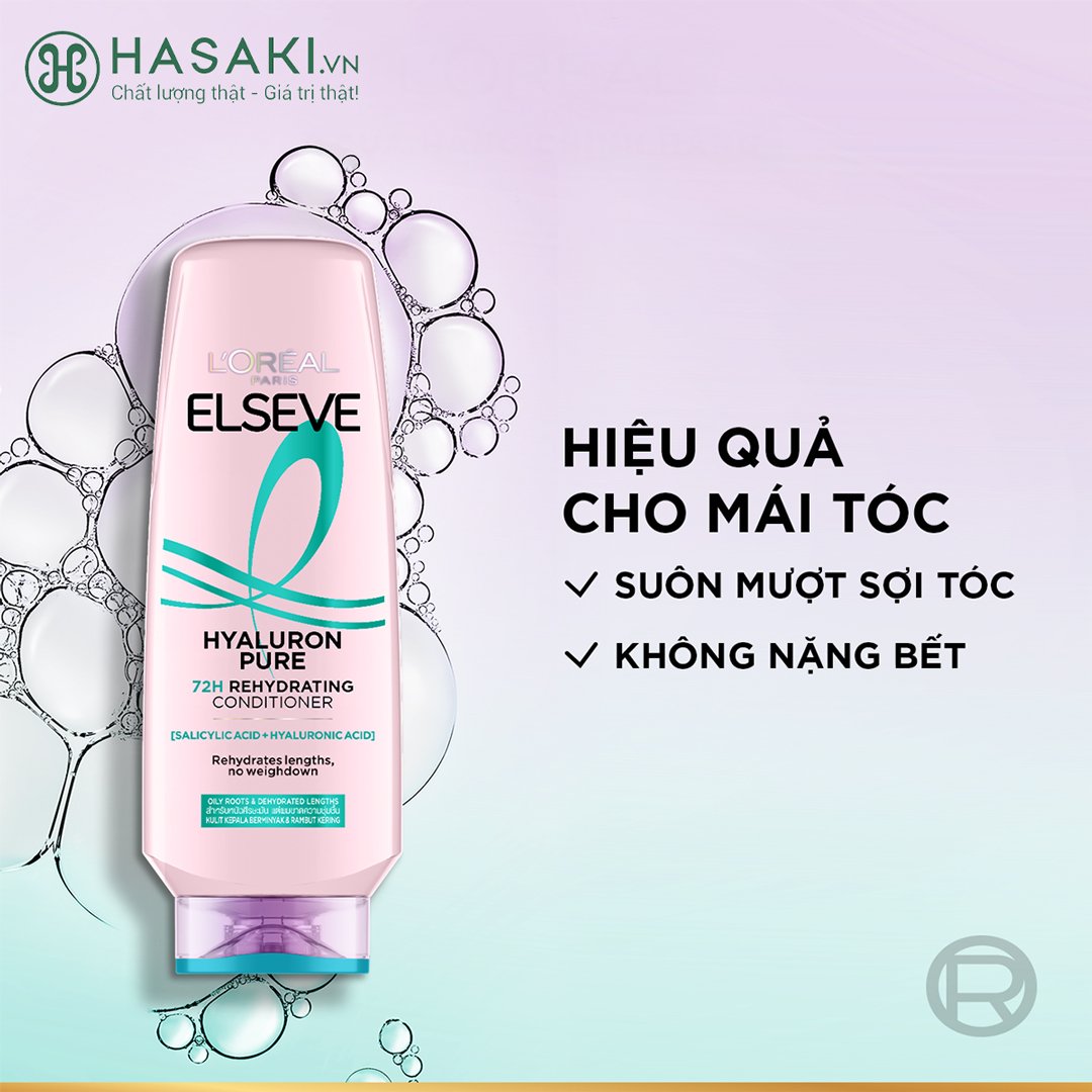 Dầu Xả L'Oreal Tóc Phồng Bồng Bềnh Cho Da Đầu Thường, Dầu 265ml